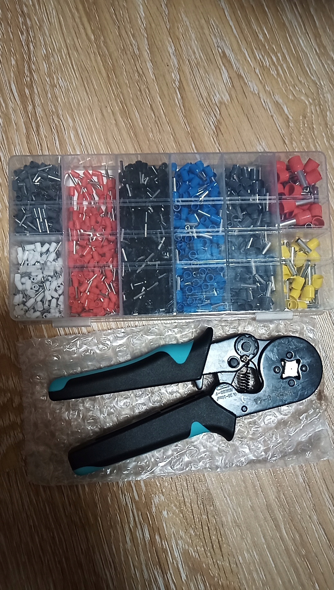 Zaciskarka do tulejek konektorów tulejki konektory końcówek 1200 - obrazek 10