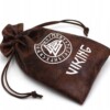 Torba prezentowa na biżuterię woreczek viking wikingów eko-skóra 10x15cm - miniatura 1