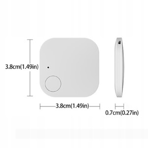 Lokalizator bluetooth kluczy dziecka przedmiotów telefon iphone biały - miniatura 6
