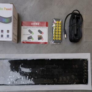 Programowalny wyświetlacz led pixel art full color usb bluetooth aplikacja - miniatura 14