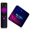 Smart box tv 4k h96 max android przystawka tv 16gb hdmi pilot usb - miniatura 1