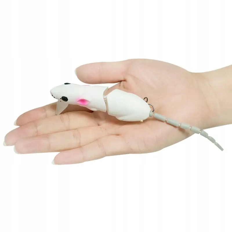 Wobler przynęta wędkarska szczupak sandacz sum 15.5g 8.5cm mysz szczur - zdjęcie 5