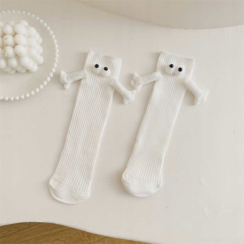 Skarpetki magnetyczne prezent dla par trzymajce się za ręcę magnes oczy - obrazek 10