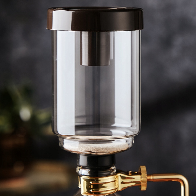 Ekspres do kawy podróżny turystyczny podciśnieniowy zabytkowy retro czajnik - zdjęcie 7