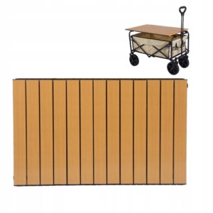 Stolik stół do wózka plażowego turystycznego zakupy transportowego 75x45cm - miniatura 1