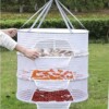 Naturalna suszarka do warzyw owoców grzybów ubrań ryb 3 poziomy zewnętrzna - miniatura 7