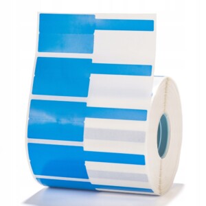 Niimbot etykiety naklejki 38*25+40mm 1000szt do drukarki k3/w kabli blue