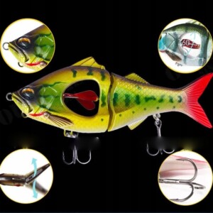 Przynęta wobler xxl na szczupaka suma sandacza obrotowy wahadło 13,5 cm 35g - miniatura 6