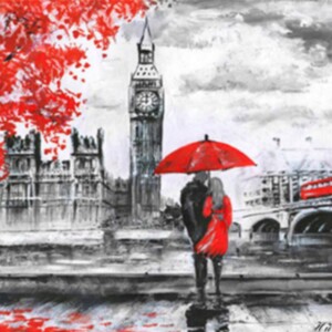 Haft diamentowy duży 5d zestaw obraz mozaika d26 - miniatura 1