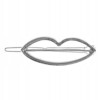 Spinka do włosow metalowa srebrna stal piękna z01 - miniatura 2