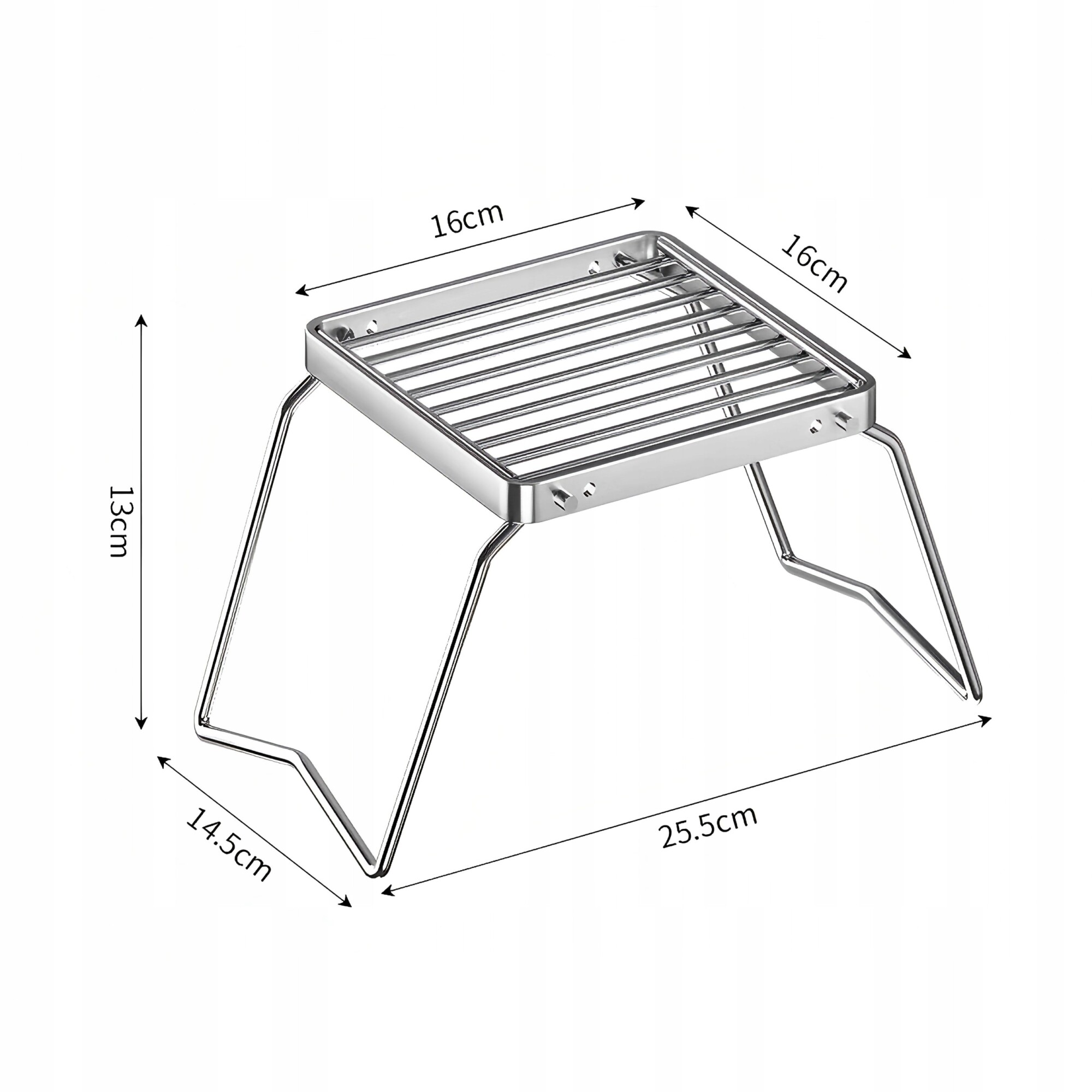 Podstawka pod kuchenkę turystyczną palnik ognisko na garnki do gotowania - obrazek 4