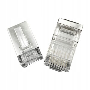 Wtyk ekranowany stp rj45 kat.6a kat7 osłonka 10szt - miniatura 6