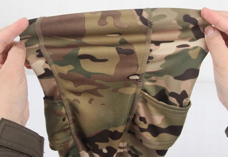 Czapka z daszkiem kominiarka wojskowa moro maska militarna asg uniwersalna - obrazek 5