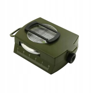 Kompas profesjonalny wojskowy busola pryzmatyczny mapowy metalowy - miniatura 6