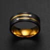 Obrączka pierścień z wolframu wolfring eu19 us09 - miniatura 7
