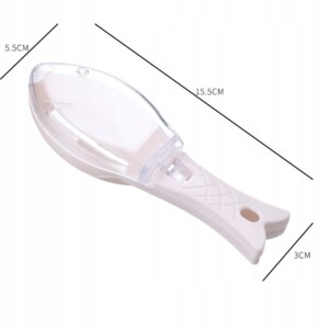 Skrobaczka do ryb z pojemnikiem na łuski ekspresowa wygodna obieraczka karp - miniatura 2