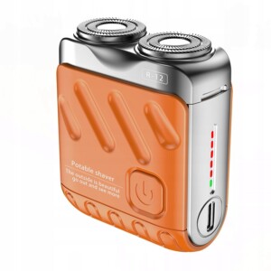 Maszynka do golenia golarka elektryczna turystyczna usb mocna wodoszczelna - miniatura 2