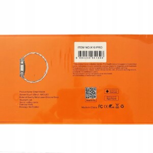 Smartwatch x10 pro metalowy menu pl rozmowy nfc 1.55" hd amoled android ios - miniatura 2