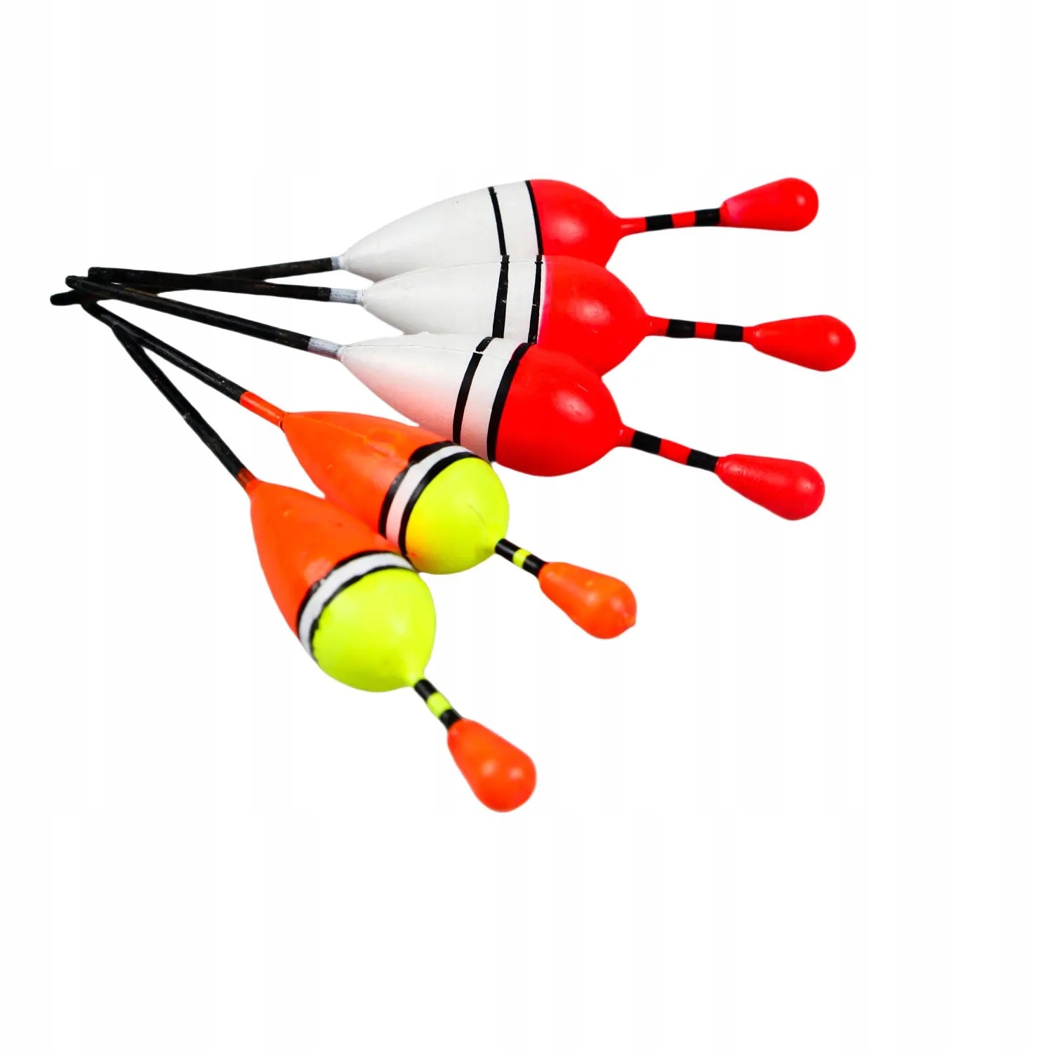 Zestaw spławików wędkarskich 15 sztuk na jeziora rzeki stawy uniwersalne - obrazek 4