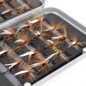 Mucha pstrąg lipień brzana płoć nimfy jętki zestaw 32 szt muszek przynęty - miniatura 3