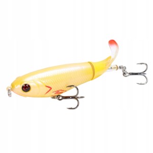 Wobler przynęta wędkarska szczupak sum popper flopper whopper xl 10cm 17g