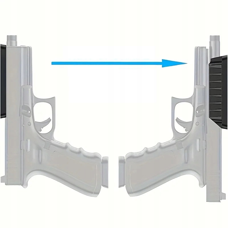 Uchwyt na pistolet broń krótką magnetyczny kantor jubiler szybki dostęp - obrazek 8