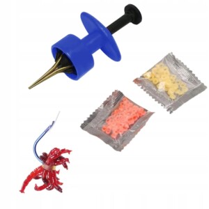 Metoda feeder wiązarka szczypce pellet do przynęty ochotka karp +100 gumek