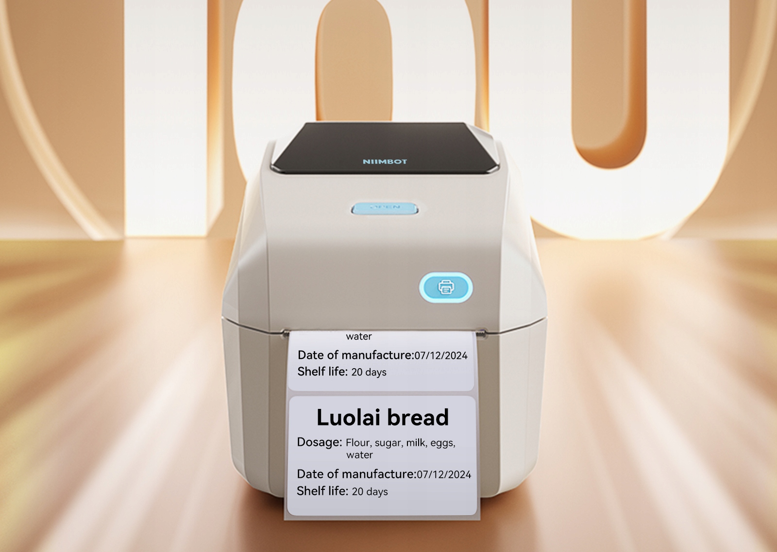 Mobilna drukarka termiczna etykiety naklejki niimbot k3 listy przewozowe - obrazek 5