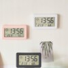 Stacja pogody zegar wilgotność temperatura biały - miniatura 3