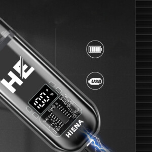 Golarka do nosa uszu męska podróżna trymer akumulator usb typ-c 6000rpm - miniatura 9