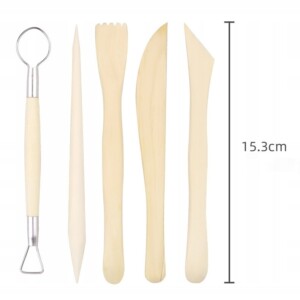 Zestaw narzędzi rzeźbiarskich glina gips 42szt xxl - miniatura 2