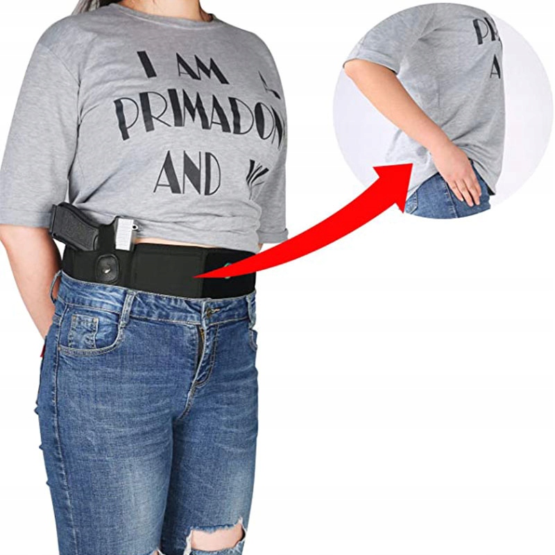 Kabura pas do 110cm na broń pistolet uniwersalny i magazynek mocny rzep - obrazek 12