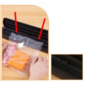 Szybka zgrzewarka próżniowa do żywności folii sous vide pakowarka do 30 cm - miniatura 4