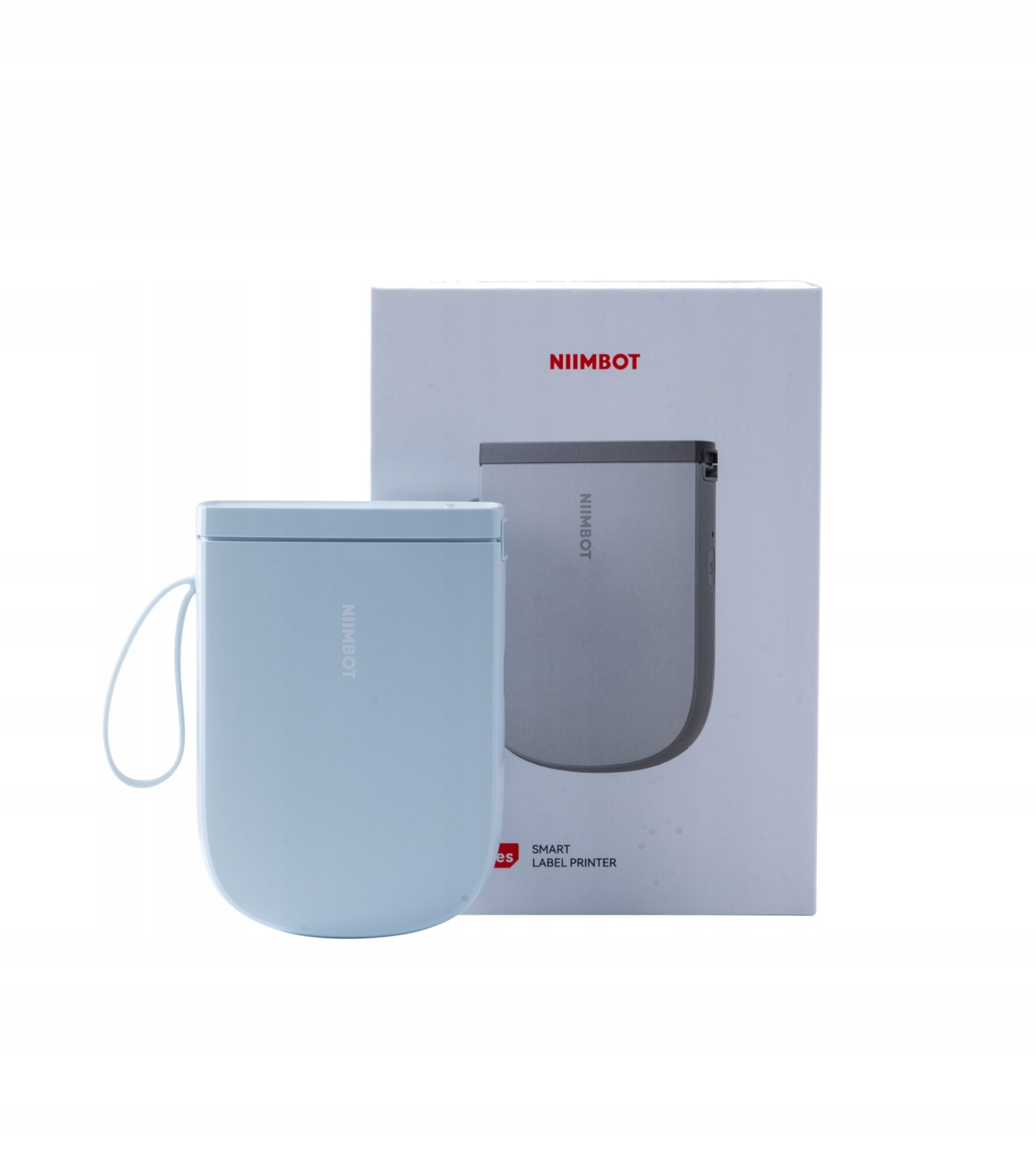 Niimbot d11h bezprzewodowa drukarka termiczna etykiety naklejki 300dpi blue - zdjęcie 2