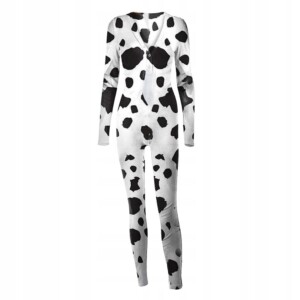 Piżama damska prezent na walentynki dla niej rozpinana dalmatyńczyk l - miniatura 6