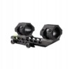 Montaż do lunety 25.4mm/30mm jednoczęściowy picatinny 20mm poziomica black - miniatura 4