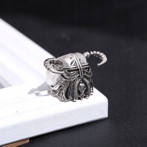 Pierścień sygnet obrączka wikingów nordycki 244 - miniatura 7