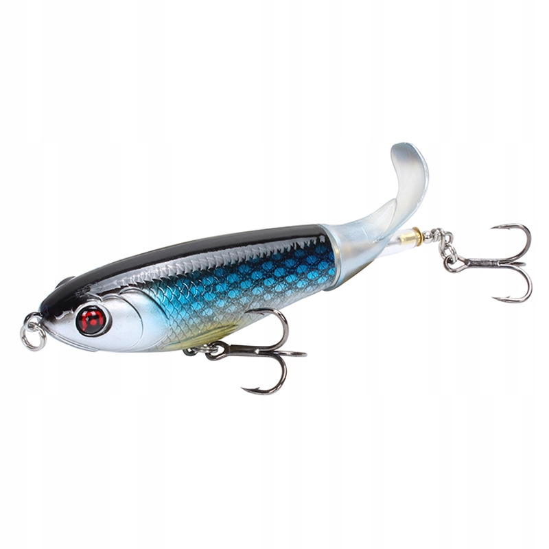 Wobler przynęta wędkarska szczupak sum popper flopper whopper xl 10cm 17g - zdjęcie 1