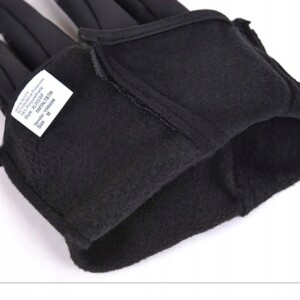 Rękawiczki sportowe -30c suwak unisex antypoślizg pianka dotykowe podszewka - miniatura 9