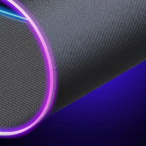 Podkładka gamingowa pod myszkę duża dla graczy prezent rgb led 90x40 04 - miniatura 7