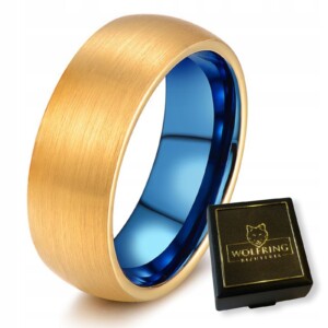 Obrączka pierścień z wolframu wolfring eu19 us09