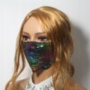 Maska+3x filtr pm2.5 sylwester święta lgbt tęczowa - miniatura 3