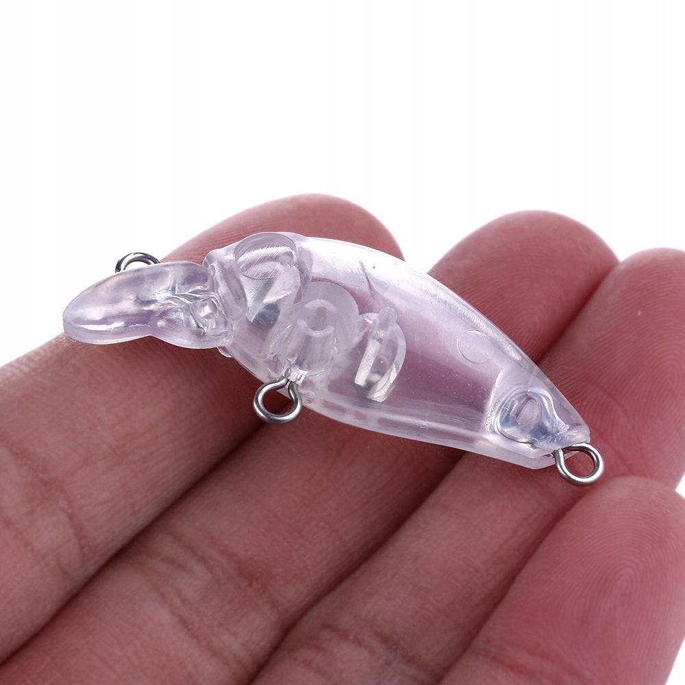 Korpus wobler szczupak sandacz okoń zrób to sam do malowania 4.5cm 4g 10szt - zdjęcie 6