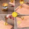 Zestaw do kaligrafii wosk do pieczęci pióro tusz - miniatura 3