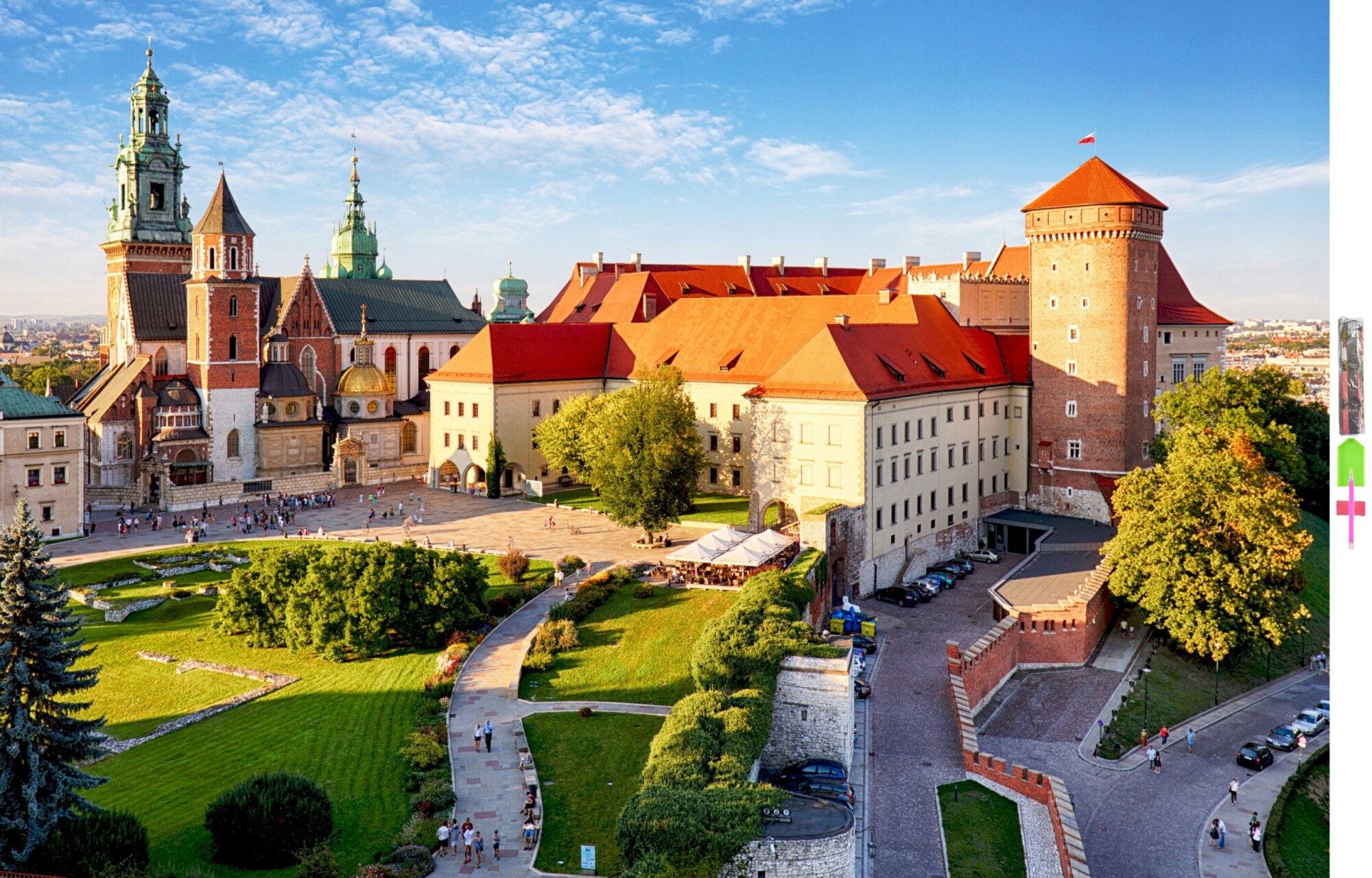 Haft diamentowy 5d zestaw 100*150 krakowski wawel