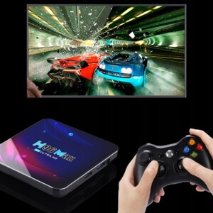 Smart box tv 4k h96 max android przystawka tv 16gb hdmi pilot usb - miniatura 11