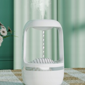 Nawilżacz powietrza ultradźwiękowy jonizator aromaterapia dyfuzor led - miniatura 4
