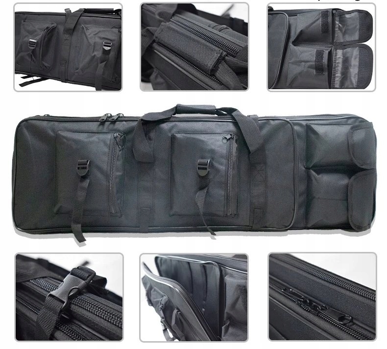 Pokrowiec futerał torba plecak broń karabin amunicję wiatrówkę olive 94cm - obrazek 14