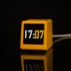 Stacja pogodowa budzik wyświetlacz wifi gif animacje zegar pogoda 4,5cm - miniatura 9
