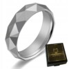 Obrączka pierścień z wolframu wolfring eu22 us10 - miniatura 1